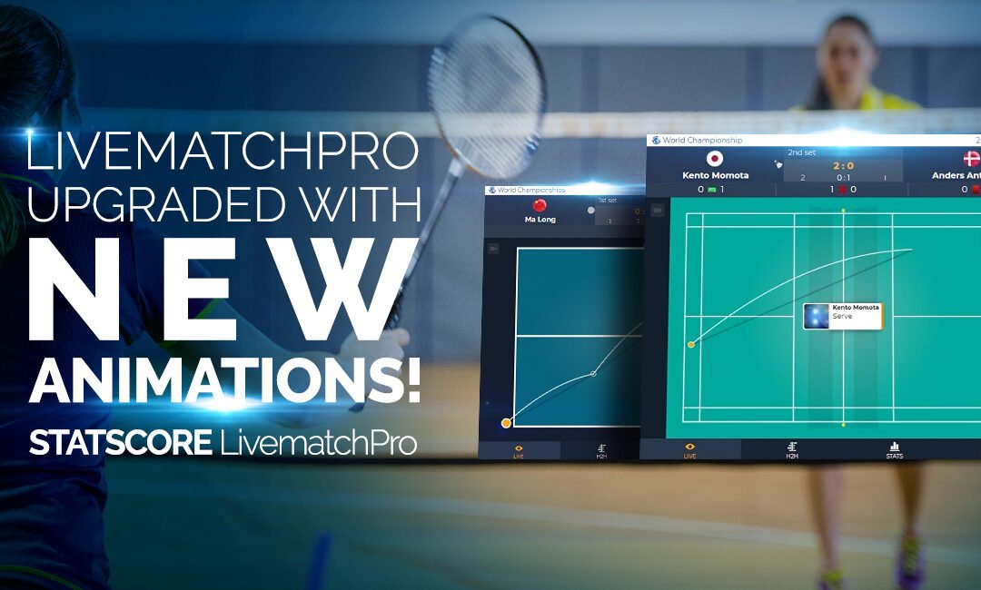 From volleyball serves to ice hockey face-offs – STATSCORE’s LivematchPro upgraded with new animations!