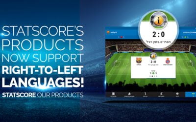 STATSCORE’s products now support right-to-left languages!