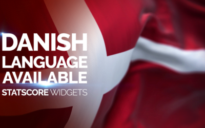 Reach Danish sports fans with STATSCORE’s widgets available in their native tongue!