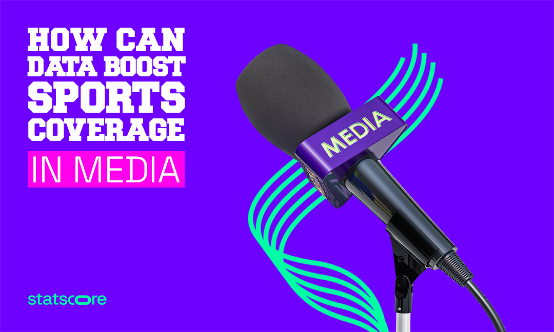 How can data boost sports coverage in media?
