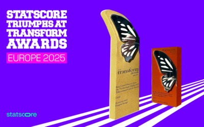 STATSCORE triumphs at Transform Awards Europe 2025!