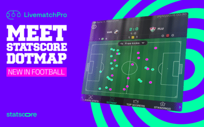 Meet STATSCORE Dotmap: visualizing goals, shots, and key football events