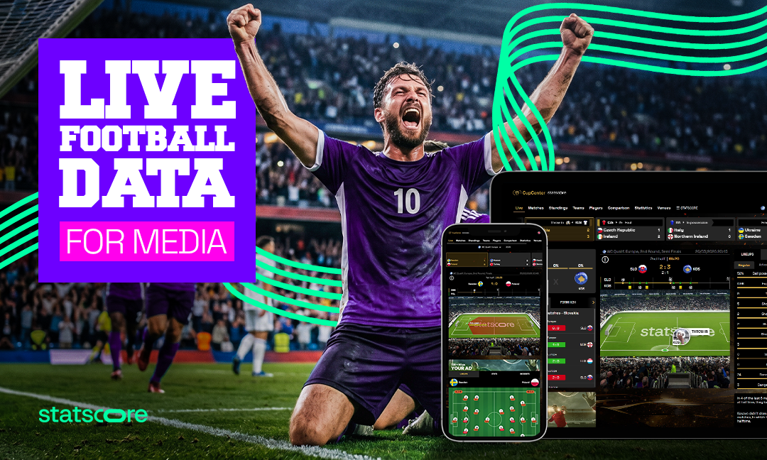 Live football data solutions for media