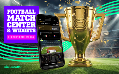 Football match centers and widgets: why interactive data is the new standard for fan engagement