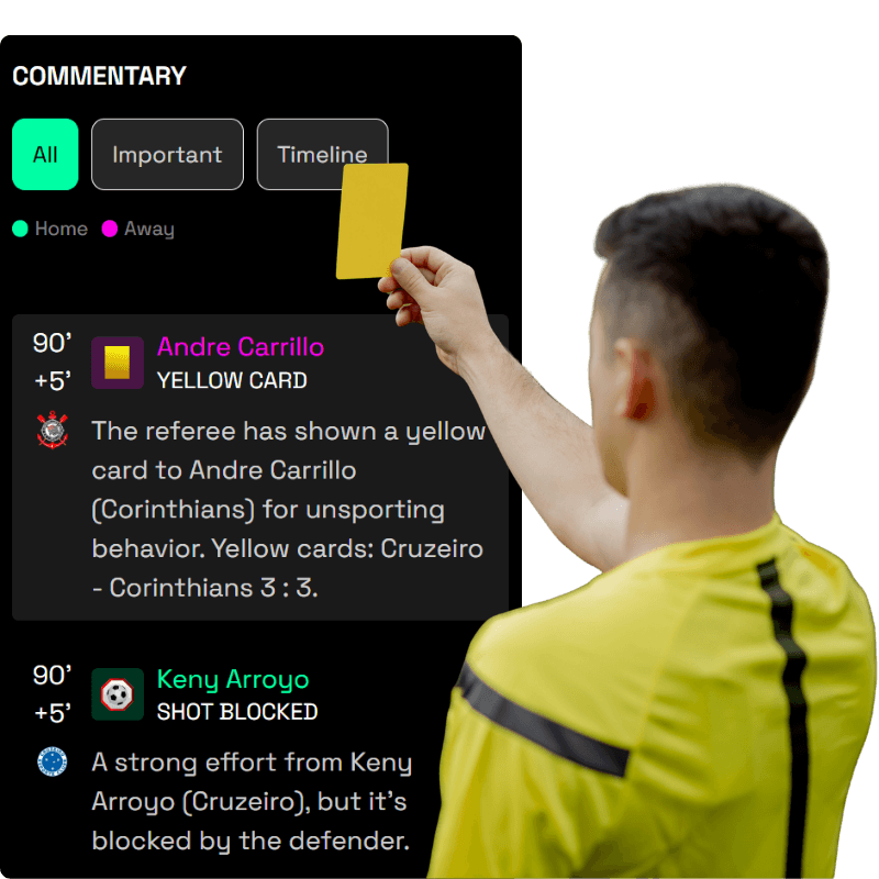 LiveCommentaryAPI - STATSCORE